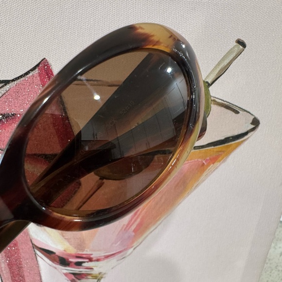 🤎Gucci Sunglasses Brown GG2420/S 3CX 52/19 Oval type With Side logo - Picture 10 of 17